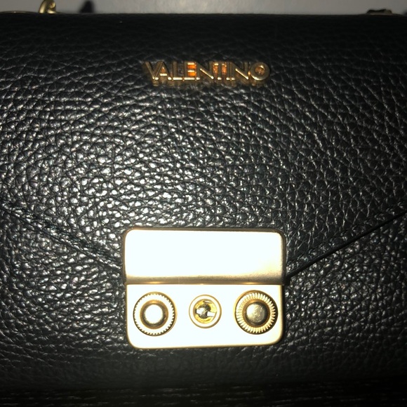 💎3X HP💎 Authentic Mario Valentino Leather Crossbody - Picture 4 of 8